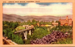California Pasadena The Arroyo Seco Bridge