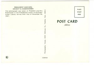 President and Mrs. Dwight D Eisenhower