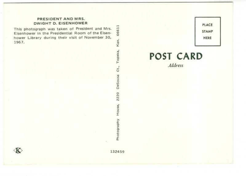 President and Mrs. Dwight D Eisenhower