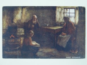 Scottish Life DAILY GUIDANCE c1913 Postcard by Raphael Tuck 9965
