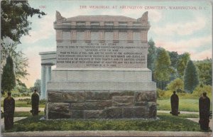 Postcard The Memorial Arlington Cemetery Washington DC