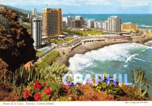 Postcard Modern PUERTO DE LA CRUZ: The newest portion of the city