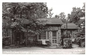 Lookout Mountain Tennessee Chanticleer Lodge Real Photo Postcard AA32503