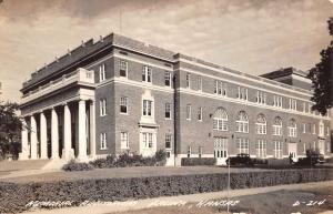 Salina Kansas Memorial Auditorium Real Photo Antique Postcard K96367