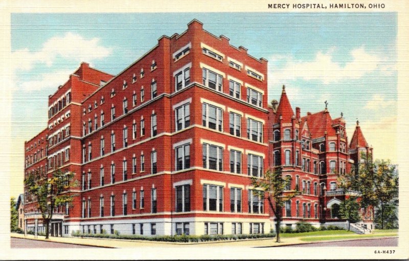 Ohio Hamilton Mercy Hospital Curteich