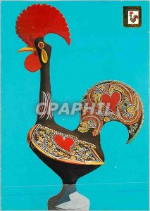 Postcard Modern Tipico Portugal Cock of Barcelona