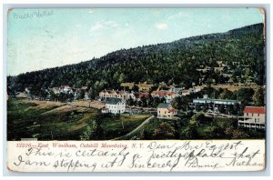 1908 Birds Eye View Of East Windham Catskill Mountains New York NY Postcard