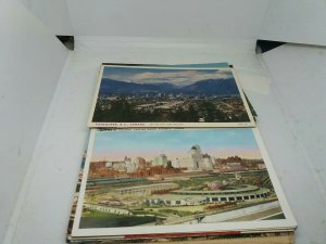 Job Lot 40+ Vintage Topographical Foreign Postcards Standard Size Mixed