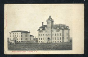 CANTON SOUTH DAKOTA SD AUGUSTANA COLLEGE EC KROPP 1907 VINTAGE POSTCARD