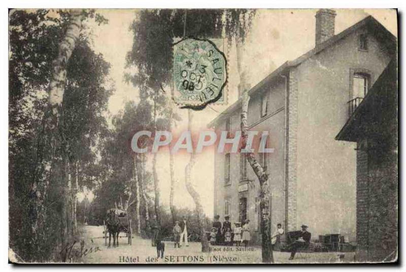  Vintage Postcard Hotel of Settons Nieve