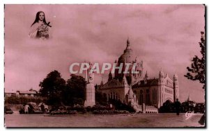 Old Postcard Lisieux Avenue de Sainte Therese Basilica