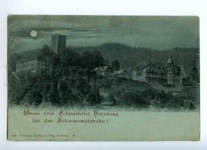 191576 GERMANY Gruss vom Sclosshotel HORNBERG MOONLIGHT Old
