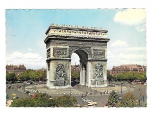 Paris France Place L'Arc de Triomphe de L'Etoile GUY 4X6 Postcard