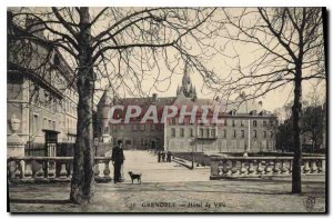Postcard Old City of Grenoble Hotel