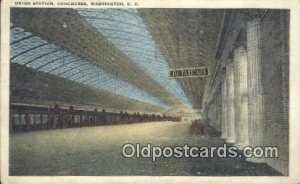 Union Station, Washington DC, District of Columbia, USA Depot Railroad Unused...