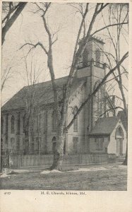 ELKTON MARYLAND MD ~M E METHODIST EPISCOPAL CHURCH~ANTIQUE VINTAGE POSTCARD