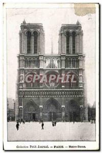 Paris Old Postcard Notre Dame