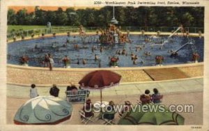 Washington Park Swimming Pool  - Racine, Wisconsin WI  