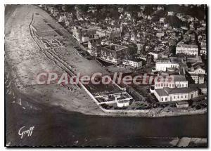 Modern Postcard Deauville Trouville View Aerienne Les Bords De La Touques