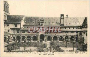 Postcard Abbey of Fontervrault (M and L) established at the end of the eleven...