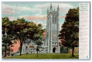 1906 Thompson Memorial Chapel Williams College Williamstown MA Tuck Art Postcard