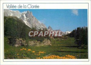 Postcard Modern Vallee de la Claree Hautes Alpes Contrast of summer
