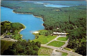 Postcard AERIAL VIEW SCENE Garrett County Maryland MD AL5421