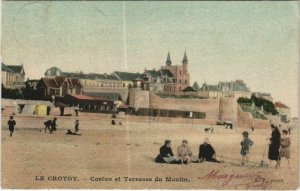 CPA Le CROTOY Casino et Terrasse du Moulin (806507)