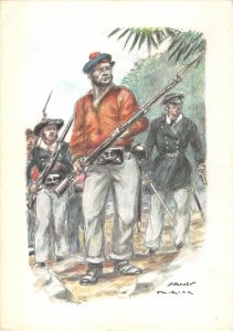 US3811 Collection Uniformes Belges Verzameling Military Men Postcard belgium