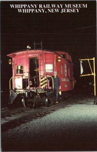 Postcard NJ Whippany Railway Museum - Delaware & Hudson Caboose