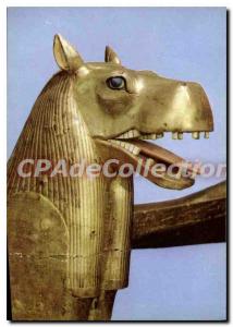 Modern Postcard Tutankhamun Head Of Bed Funeral