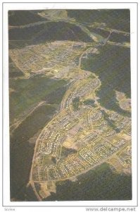 The Aluminum City, Aerial View, Kitimat, British Columbia, Canada, 1940-1960s