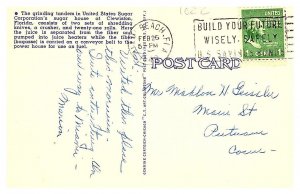 Cane Crusher and Grinding Rolls in a Sugar House