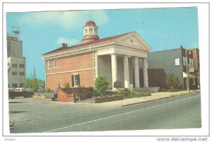 Exterior, Old State Bank of Indiana, Vincennes, Indiana,  40-60s