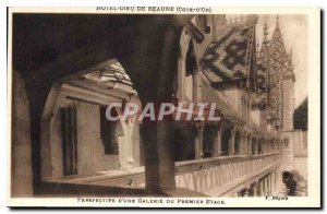 Postcard Old Hotel Dieu in Beaune Guest Rating Outlook of First Floor Gallery