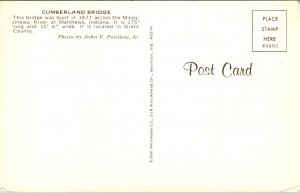 Indiana, Matthews - Cumberland Bridge - [IN-058]