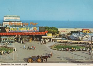 Paul Daniels Magician at Great Yarmouth Norfolk 1980s Postcard