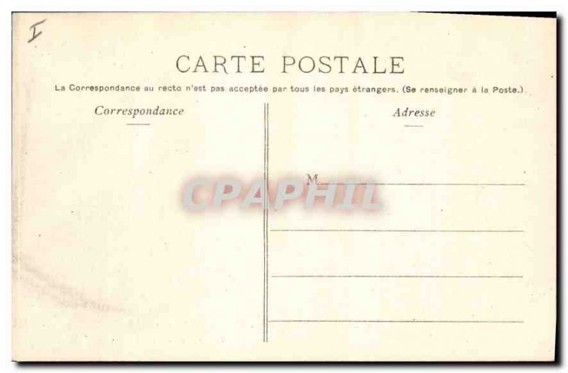 Old Postcard Rambouillet Park path of the Inspectorate