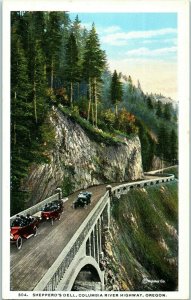 Bridges Postcard Shepperds Dell Bridge Columbia River Highway Oregon