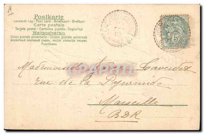 Old Postcard Fantaisie (raised)