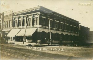 OK, Enid, Oklahoma, Oklahoma State Bank, RPPC