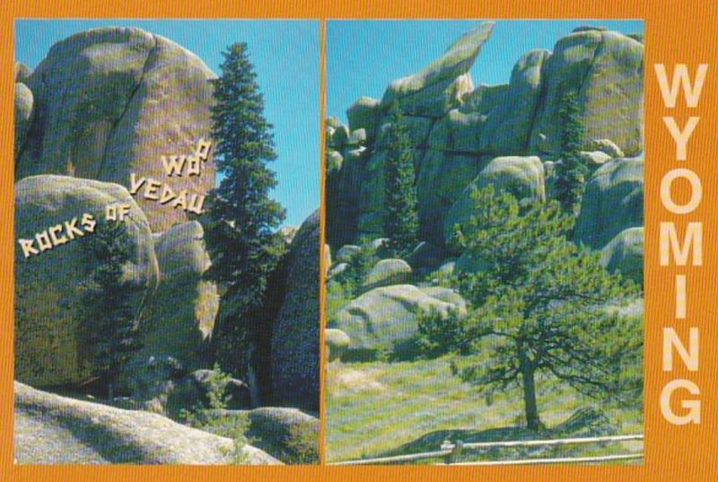 Wyoming The Rocks Of Vedau Woo Between Cheyenne and Laramie