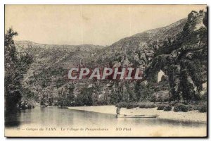 Postcard Old Tarn Gorges The Village Pougnadoires