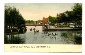 RI - Providence. Roger Williams Park, Bridge