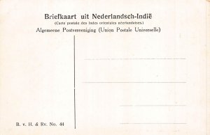 L281 Indonesia Dutch East Indies Victoria hotel Pavilions Preanger View postcard