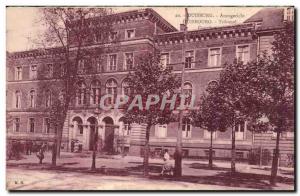 Postcard Old Court Duisburg