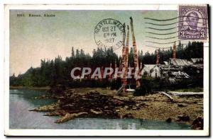 Old Postcard Kassan Alaska Indians