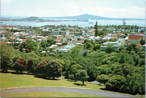 postcard Auckland, New Zealand - Auckland City, view of Waitemata Harbour