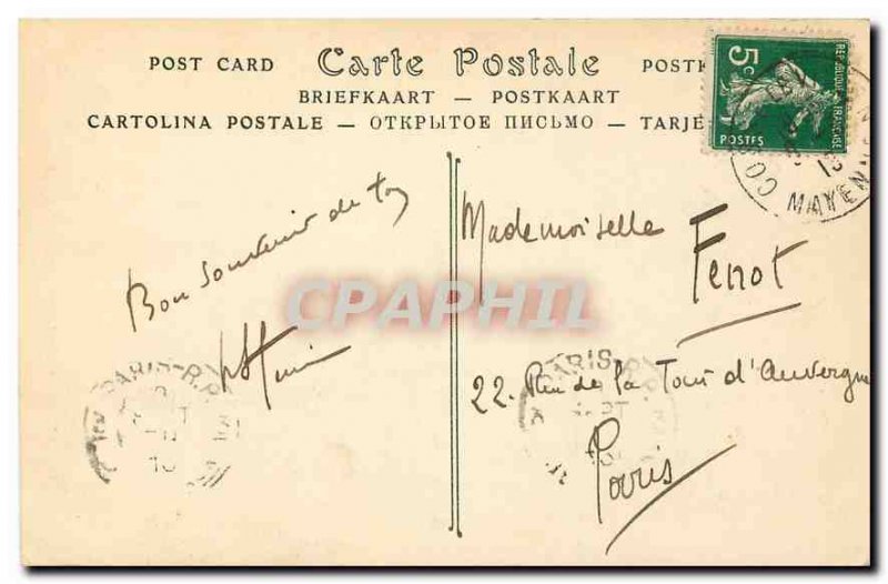 Old Postcard Laval View Avestrres