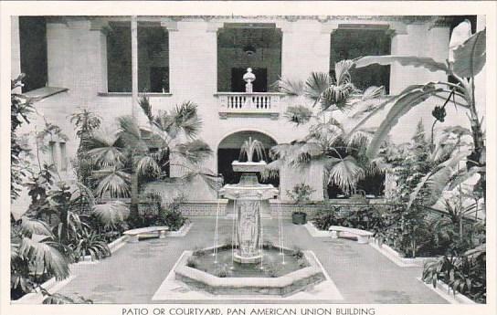 Patio Or Courtyard Pan American Union Washington D C